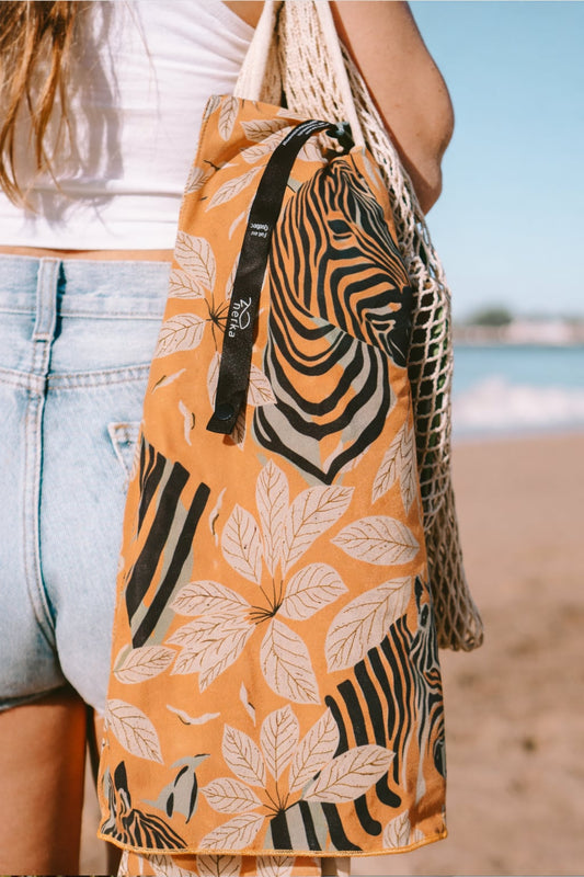 Serviette en microfibre de suède - Safari