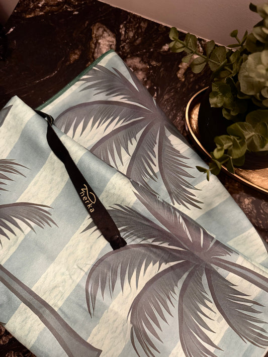 Serviette en microfibre de suède - Palmier