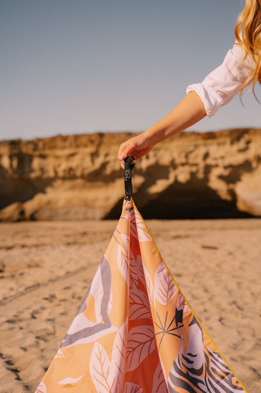 Serviette en microfibre de suède - Safari