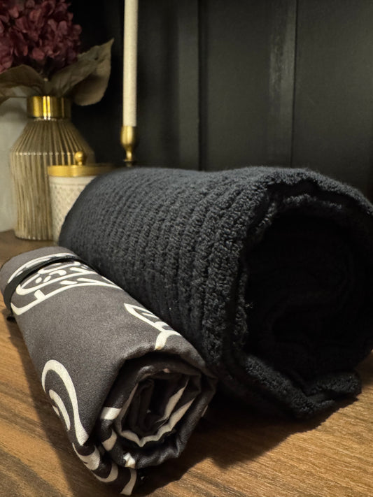 Serviette en microfibre de suède - Coquillage