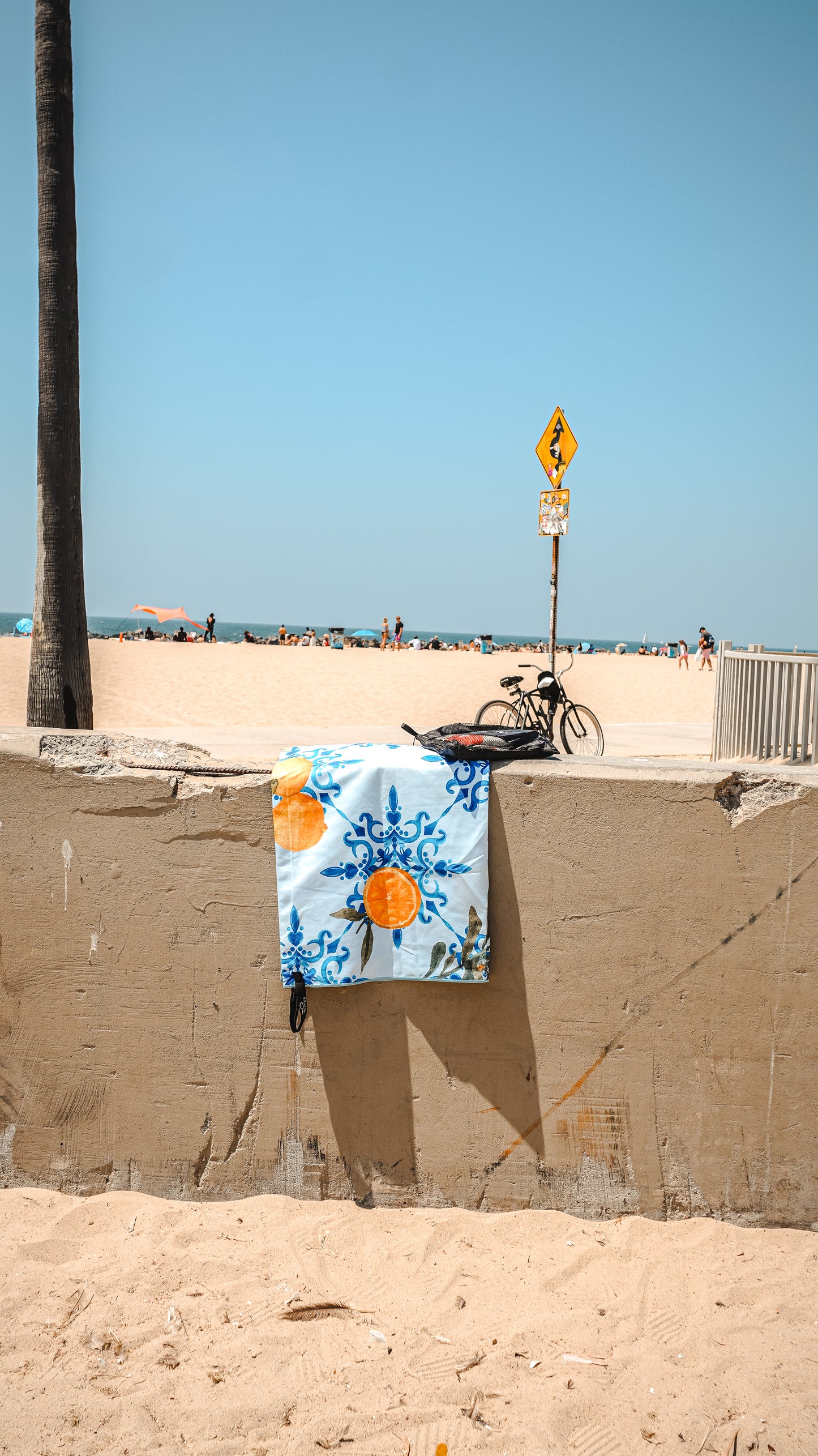 Serviette en microfibre de suède- Amalfi