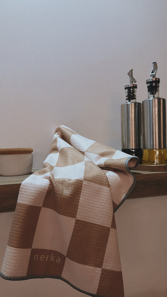 Linge à vaisselle- Carreau