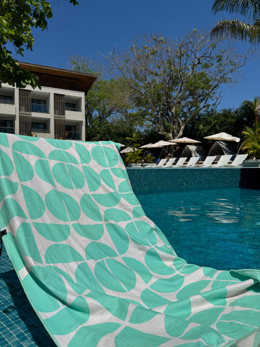 Serviette en microfibre gaufrée - Margarita