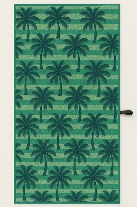 Serviette en microfibre de suède - Palmier