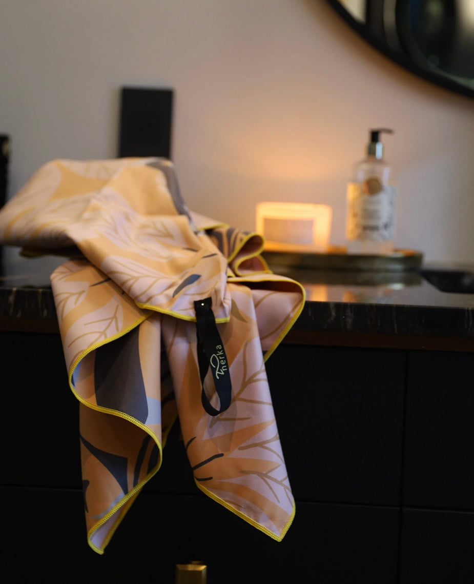 Serviette en microfibre de suède - Safari