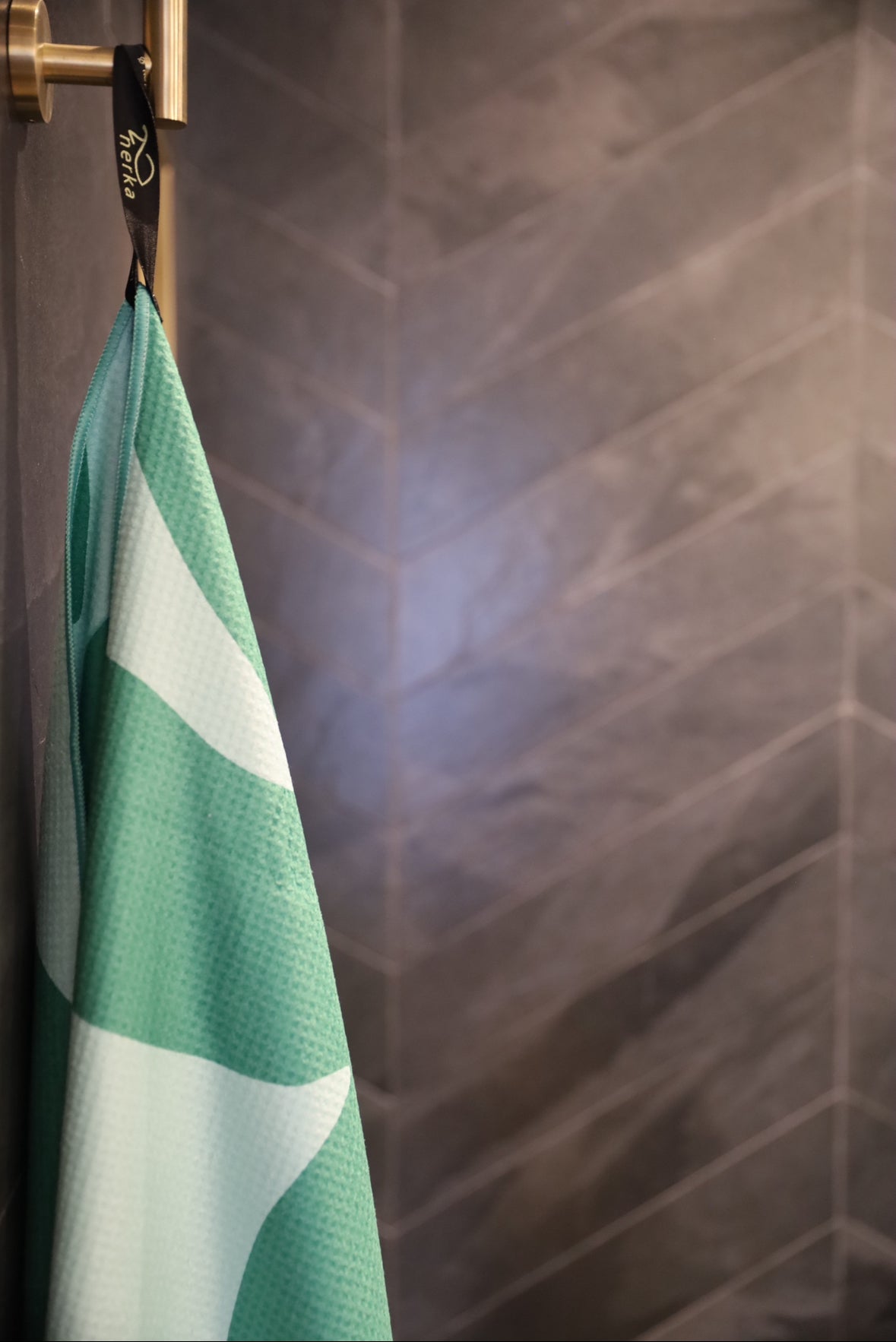 Serviette en microfibre gaufrée - Hawaïenne