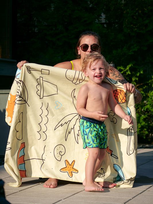 Serviette en microfibre de suède - Aventure