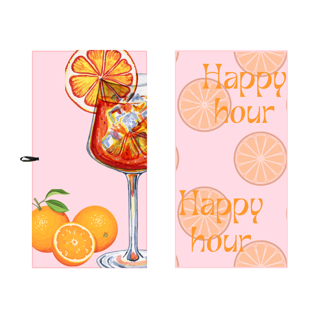 Serviette en microfibre de suède - Apéro