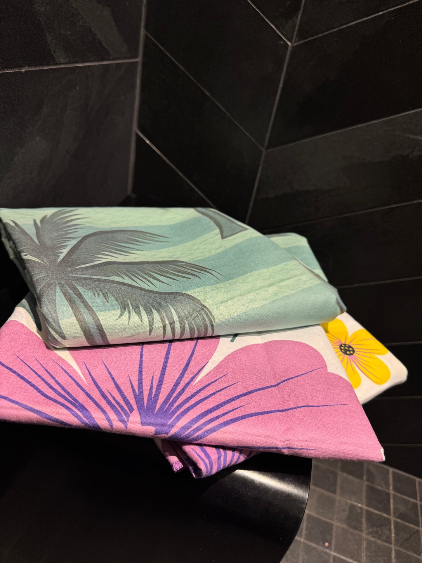 Serviette en microfibre de suède - Violette