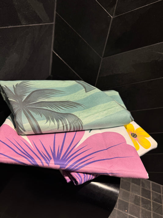 Serviette en microfibre de suède - Palmier