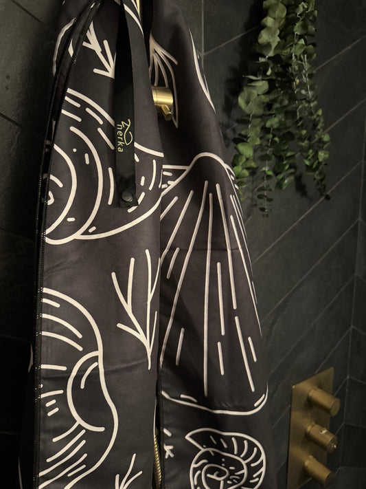 Serviette en microfibre de suède - Coquillage