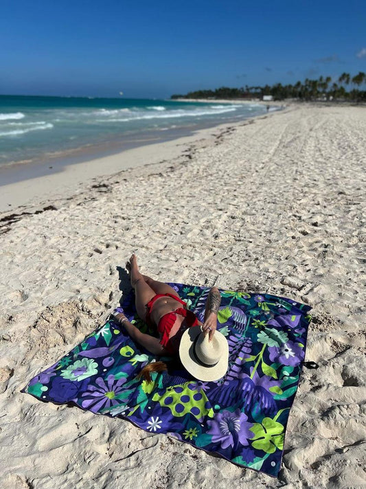 Tapis de plage en microfibre - Montrose